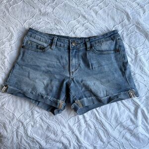 Joe’s Jeans Denim Blue Girls Shorts Folded Detail